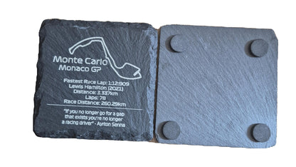 Legends of Formula 1 – Slate Coaster Gift Set