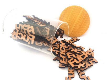 Jar of F*s – Perfect Gag Gift for Coworkers & Friends