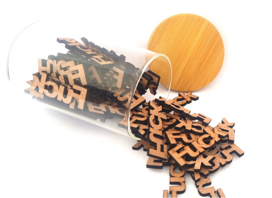 Jar of F*s – Perfect Gag Gift for Coworkers & Friends