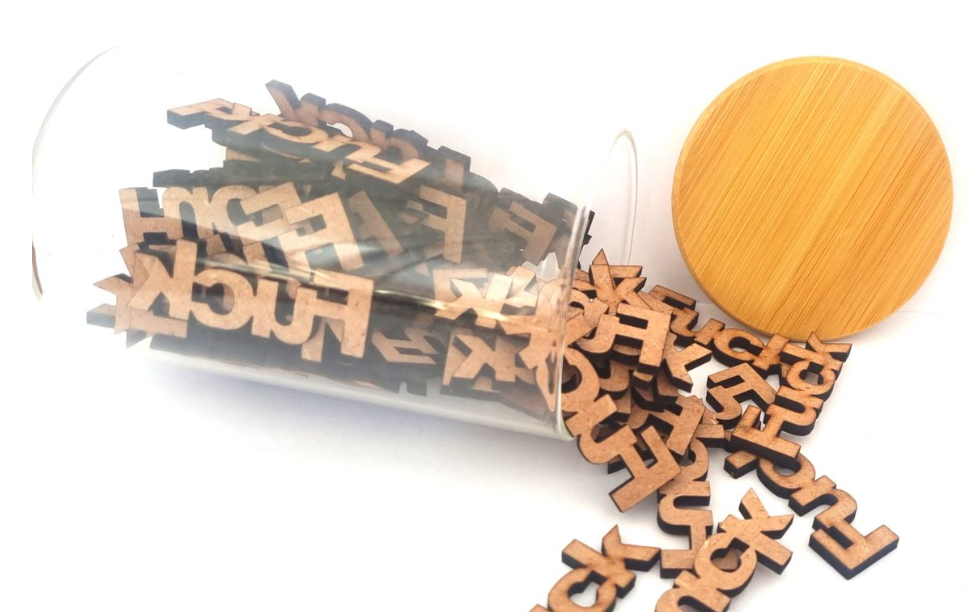 Jar of F*s – Perfect Gag Gift for Coworkers & Friends